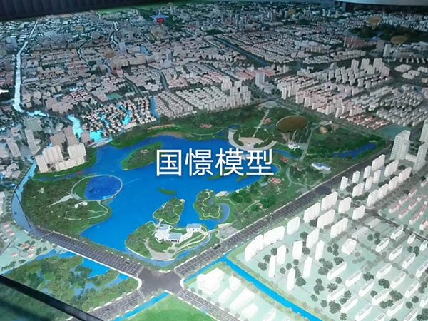 革吉县建筑模型