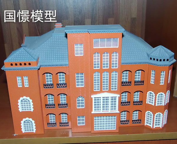 革吉县建筑模型